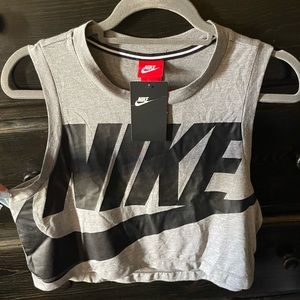 Nike: crop tank top